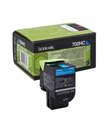 Toner Lexmark 702HC | cyan | zwrotny | 3000 str.| CS310dn / CS310n / CS410dn / C nr 2