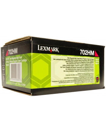 Toner Lexmark 702HM | magenta | zwrotny | 3000 str.| CS310dn / CS310n / CS410dn nr 1