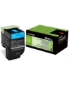 Toner Lexmark 802C |cyan | zwrotny | 1000 str.| CX310dn / CX310n / CX410de / CX4 - nr 18