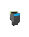 Toner Lexmark 802C |cyan | zwrotny | 1000 str.| CX310dn / CX310n / CX410de / CX4 - nr 7