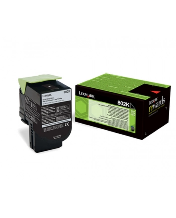 Toner Lexmark 802K | black | zwrotny | 1000 str.| CX310dn / CX310n / CX410de / C nr 1