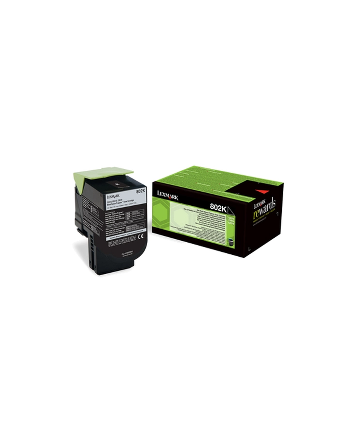Toner Lexmark 802K | black | zwrotny | 1000 str.| CX310dn / CX310n / CX410de / C główny