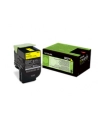 Toner Lexmark 802Y | yellow | zwrotny | 1000 str. | CX310dn / CX310n / CX410de / - nr 8