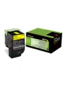 Toner Lexmark 802Y | yellow | zwrotny | 1000 str. | CX310dn / CX310n / CX410de / - nr 9