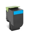 Toner Lexmark 802HC | cyan | zwrotny | 3000 str. | CX410de / CX410dte / CX410e / - nr 40