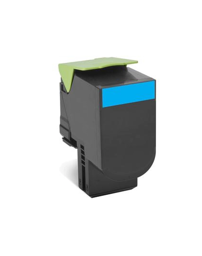 Toner Lexmark 802HC | cyan | zwrotny | 3000 str. | CX410de / CX410dte / CX410e / główny