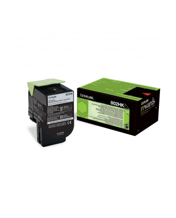 Toner Lexmark 802HK | black | zwrotny | 4000 str. | CX410de / CX410dte / CX410e nr 1