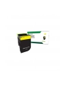 Toner Lexmark 802HY | yellow | zwrotny | 3000 str.| CX410de / CX410dte / CX410e - nr 37