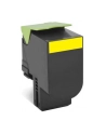 Toner Lexmark 802XY | yellow | zwrotny | 4000 str. | CX510de / CX510dhe / CX510d - nr 10
