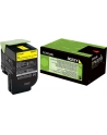 Toner Lexmark 802XY | yellow | zwrotny | 4000 str. | CX510de / CX510dhe / CX510d - nr 21
