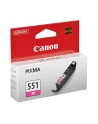 Wkład atramentowy Canon CLI551M magenta | seria 550/551 - nr 7