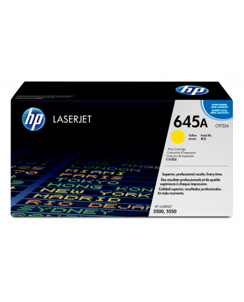 Toner HP LJ 5500/5550 Yellow - uszk.opakowanie nr 2