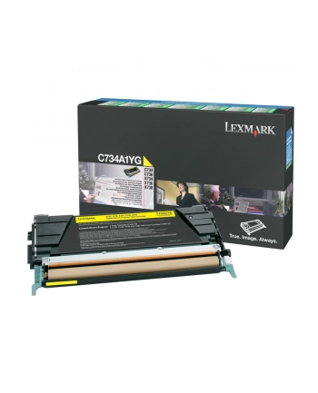 Toner Lexmark C734/736 Yellow nr 1