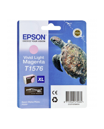 Tusz Epson T1576 Vivid Light Magenta  | 25,9 ml | R3000 nr 1