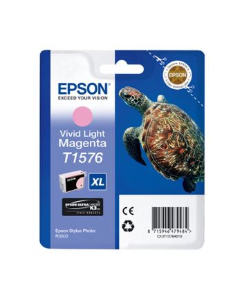 Tusz Epson T1576 Vivid Light Magenta  | 25,9 ml | R3000 nr 2