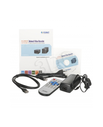 PLANET NVR-420 Rejestrator HD 4-kanały 2xHDD HDMI