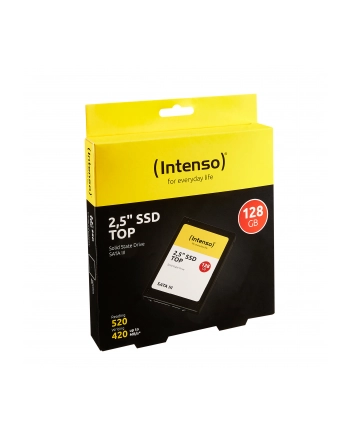 Intenso Dysk SSD 128GB Sata III, 2,5'' TOP (read: 520MB/s; write: 300MB)