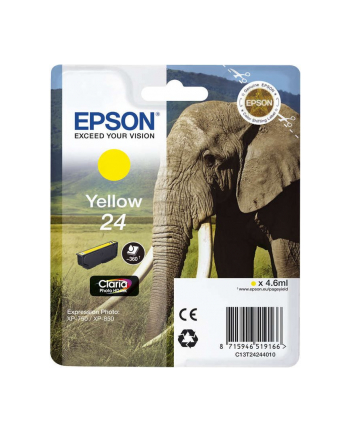 Tusz Epson T2424 yellow | 4,6 ml nr 2