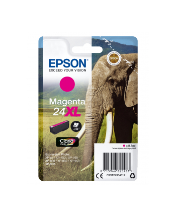 Tusz Epson T2433 magenta XL | 8,7 ml nr 1