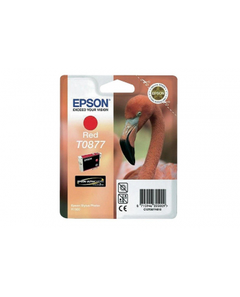 Tusz Epson T0877 red Retail Pack BLISTER | Stylus Photo R1900