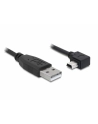 KABEL USB MINI 2.0 AM-BM5P (CANON) 0,5M WTYK 90” DELOCK - nr 7