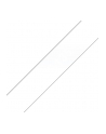 Taśma Brother 12mm WHITE ON CLEAR - nr 86