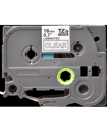 Taśma Brother 18mm WHITE ON CLEAR nr 2