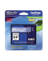 Taśma Brother 18mm WHITE ON CLEAR - nr 4