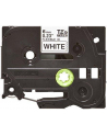 Taśma Brother 6mm BLACK  ON WHITE FLEXIBLE ID - nr 24