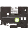 Taśma Brother 6mm BLACK  ON WHITE FLEXIBLE ID - nr 33