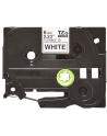 Taśma Brother 6mm BLACK  ON WHITE FLEXIBLE ID - nr 35