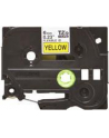 Taśma Brother 6mm BLACK  ON YELLOW FLEXIBLE ID - nr 27