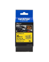 Taśma Brother 6mm BLACK  ON YELLOW FLEXIBLE ID - nr 29