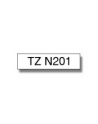 Taśma Brother 3.5mm BLACK  ON WHITE NON LAMINATED - nr 26