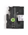 Taśma Brother 9mm BLACK  ON WHITE  NON LAMINATED - nr 40