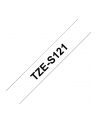 Taśma Brother 9mm BLACK  ON CLEAR ADHESIVE TAPE - nr 23