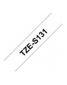 Taśma Brother 12mm BLACK  ON CLEAR ADHESIVE TAPE - nr 26