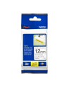 Taśma Brother 12mm BLACK  ON CLEAR ADHESIVE TAPE - nr 28