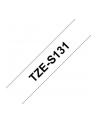 Taśma Brother 12mm BLACK  ON CLEAR ADHESIVE TAPE - nr 34