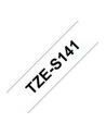 Taśma Brother 18mm BLACK  ON CLEAR ADHESIVE TAPE - nr 27