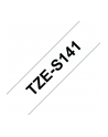 Taśma Brother 18mm BLACK  ON CLEAR ADHESIVE TAPE - nr 28