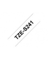 Taśma Brother 18mm BLACK  ON WHITE ADHESIVE TAPE - nr 22