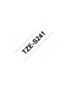 Taśma Brother 18mm BLACK  ON WHITE ADHESIVE TAPE - nr 56