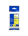 Taśma Brother 24mm BLACK ON YELLOW ADHESIVE TAPE - nr 18