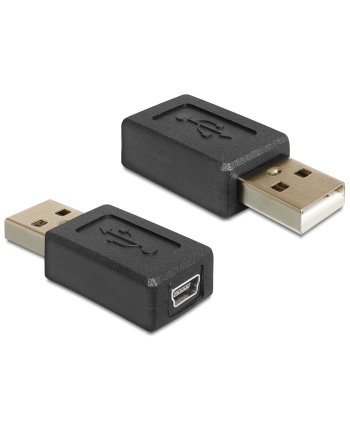 Delock adapter USB AM -> USB mini 5-pin (F) nr 1