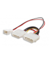 Manhattan Adapter zasilania do wentylatora 3 pin - 4 pin molex - nr 1