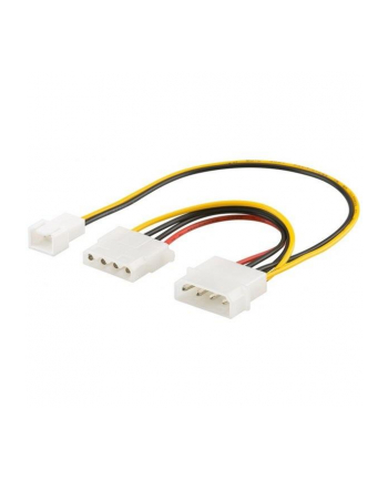 Manhattan Adapter zasilania do wentylatora 3 pin - 4 pin molex