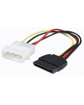 Manhattan Adapter zasilania Molex - SATA torebka