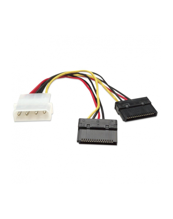 Manhattan Adapter zasilania Molex - 2 x SATA główny