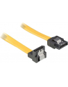 KABEL SATA DATA 70CM ZATRZASK. METAL. , WTYK 90'' DELOCK - nr 11